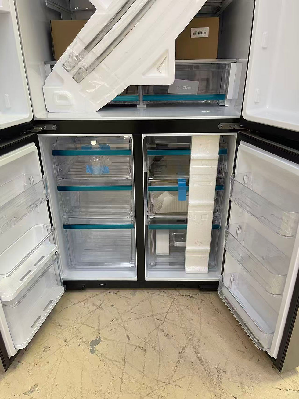 Thumbnail: GE Profile™ ENERGY STAR® 28.3 Cu. Ft. Quad-Door Refrigerator with Dual-Dispense 