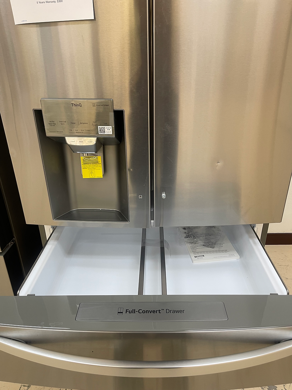 Thumbnail: 30 cu. ft. Smart French Door Refrigerator with Craft Ice™ & Full-Convert™ Drawer