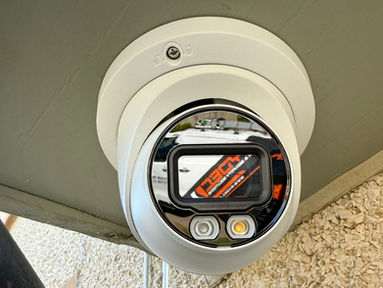 RYDEC CCTV camera on domestic house