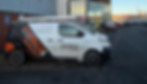 RYDEC Fire & Security Solutions van at commercial warehouse