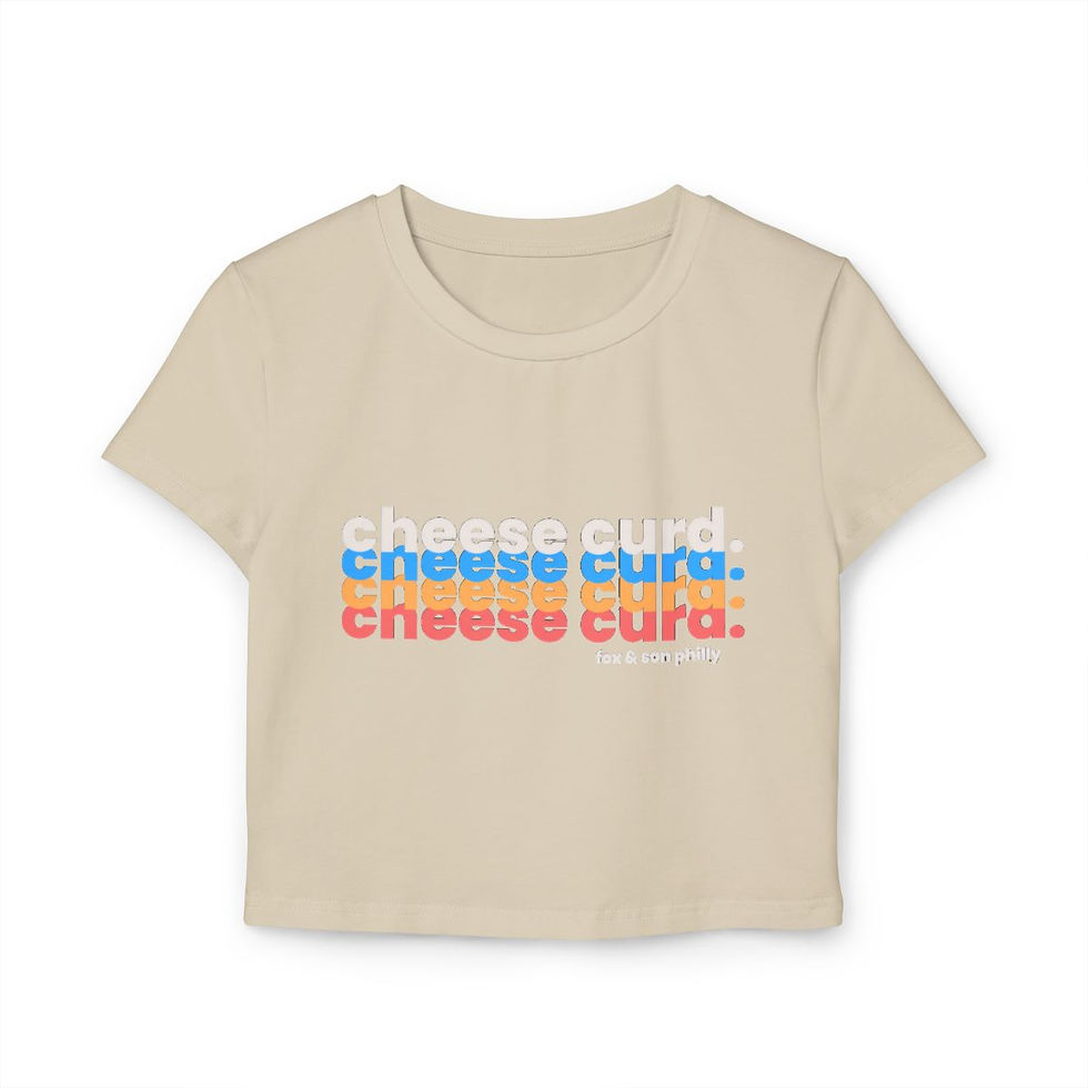 Thumbnail: Cheese Curd Women's Baby Tee