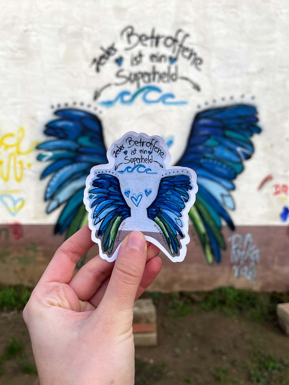 Miniaturbild: 1x Superheld:in - Sticker