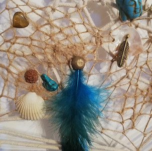 Création artisanales attrapes rêves Fabienne Karam