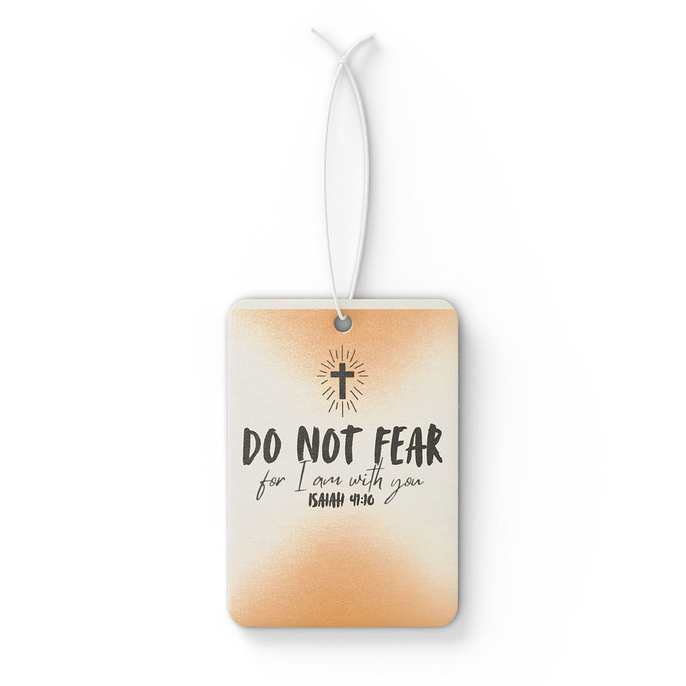 Thumbnail: Bible Verse Car Air Freshener