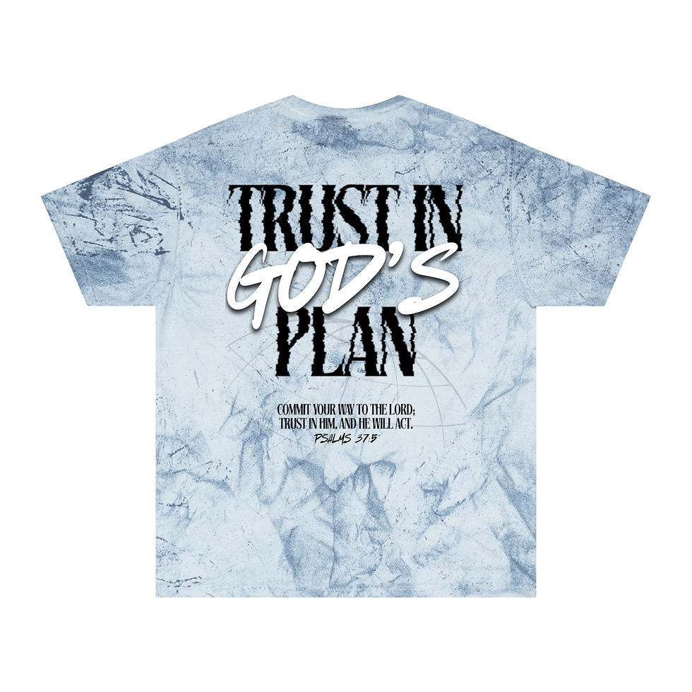Thumbnail:  Trust in God's Plan Shirt Color Blast T-Shirt 