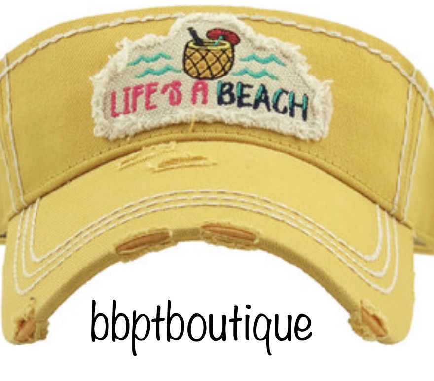 Thumbnail: Life’s A Beach Sun Visor 