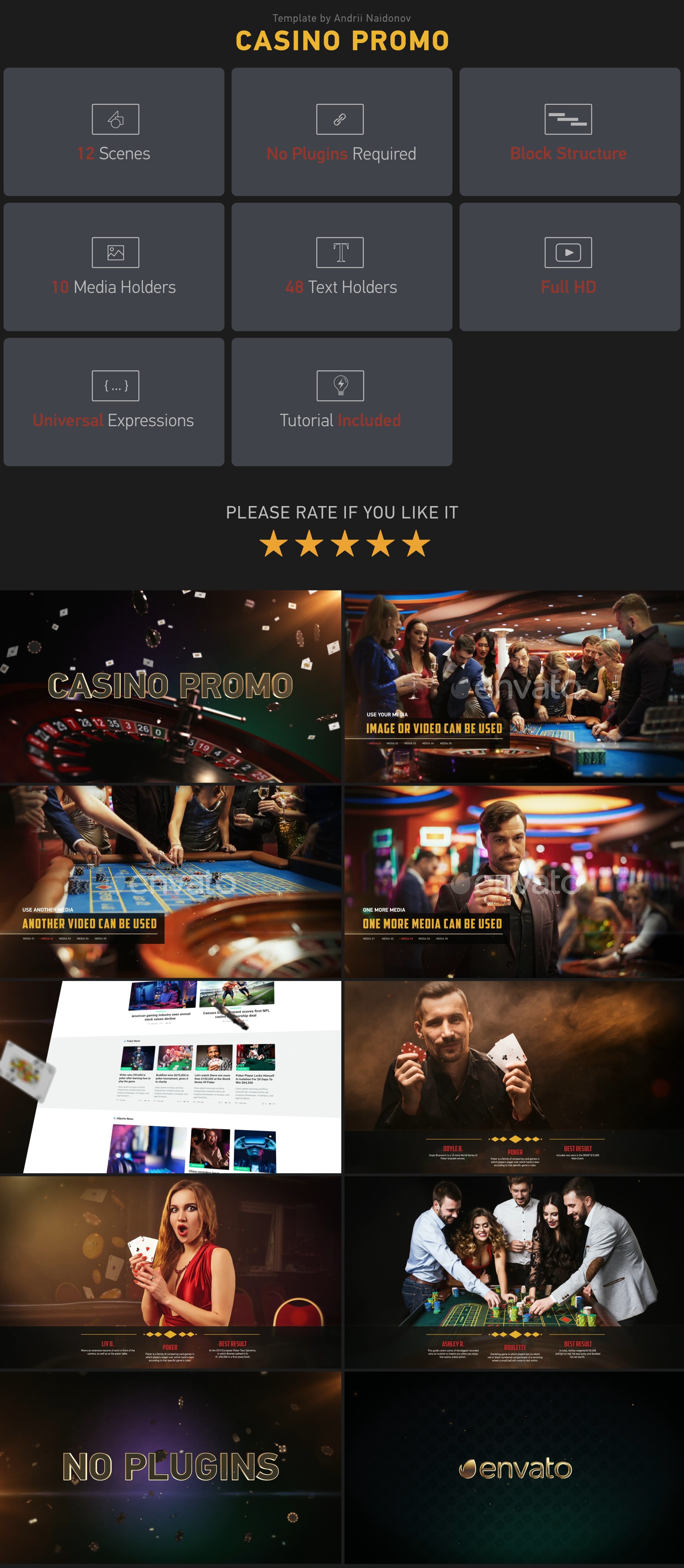 Casino Promo Template - 1
