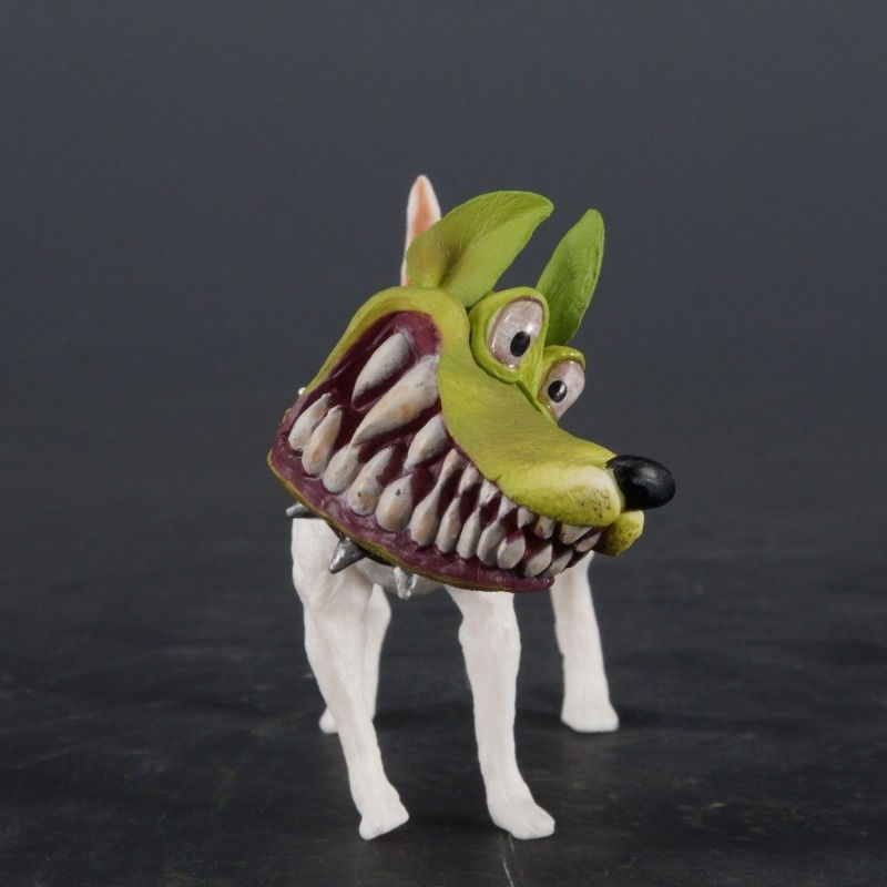 Thumbnail: 8cm/3.1in Anime The Mask Figure Funny Parson Jack Russell  Action Figures Pvc St