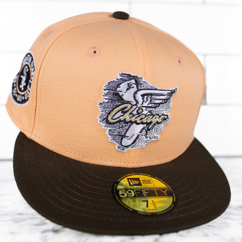 New Era “Peach Cobbler” Chicago White Sox Fitted Hat Hatdealerz