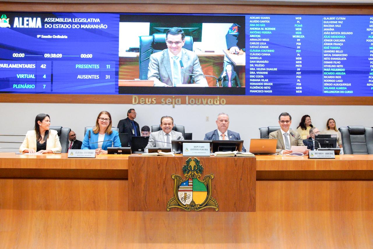 Sessão plenária da ALEMA 26/02/2026 - Foto: Divulgação / Alema