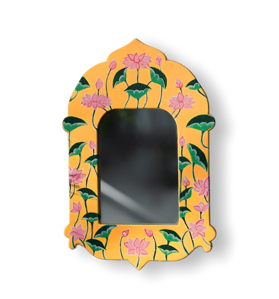 Floral Mirror Wall Frame