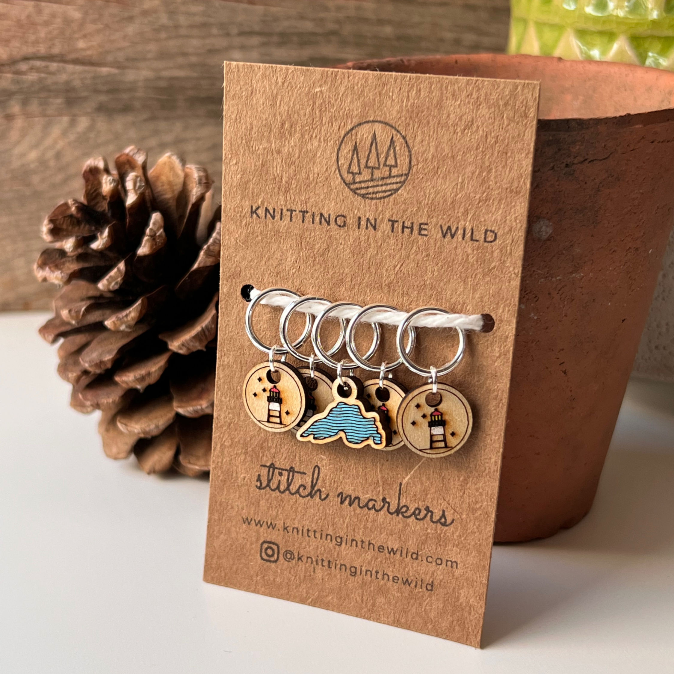 The Big Lake Stitch Marker Set - All Types