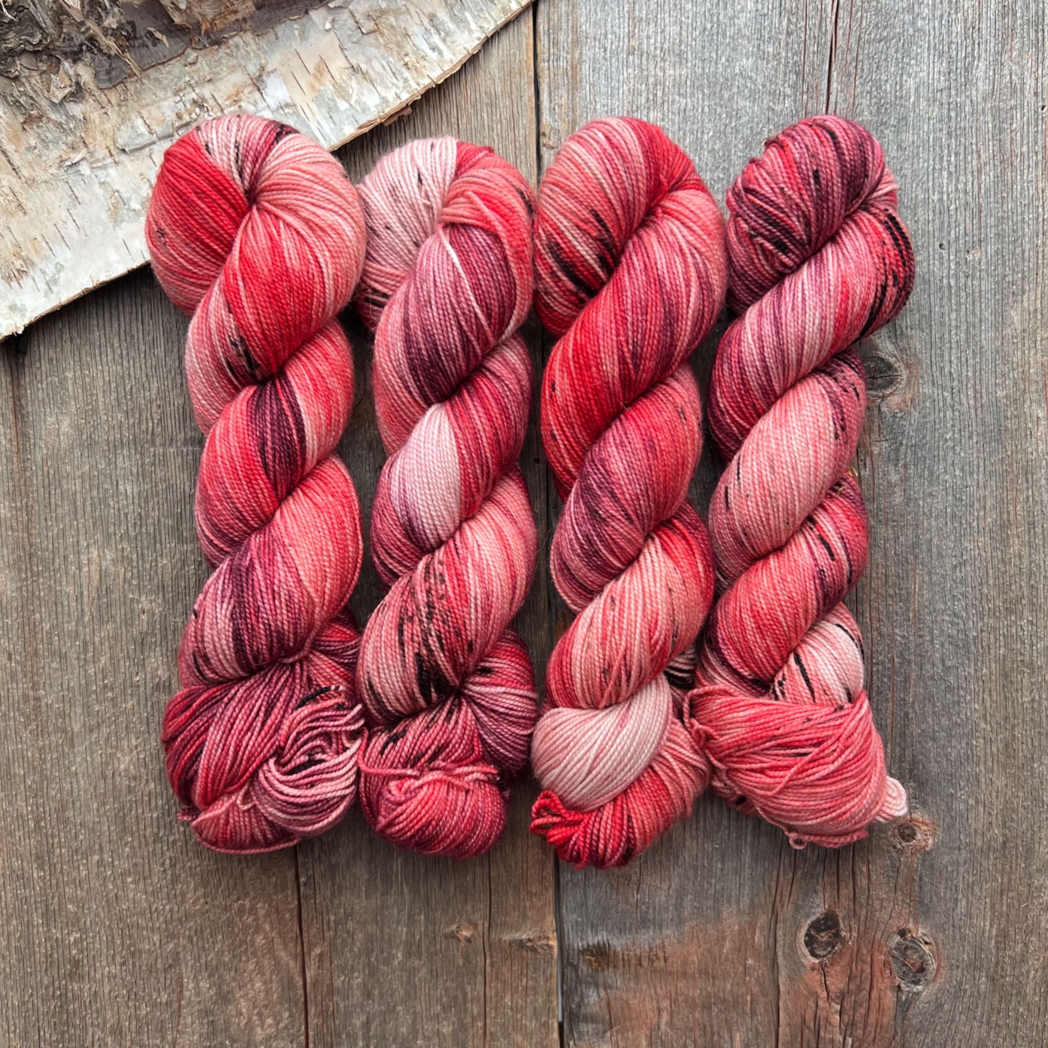 Hand Dyed Yarn - Fingering Weight -Pocketful of Rocks