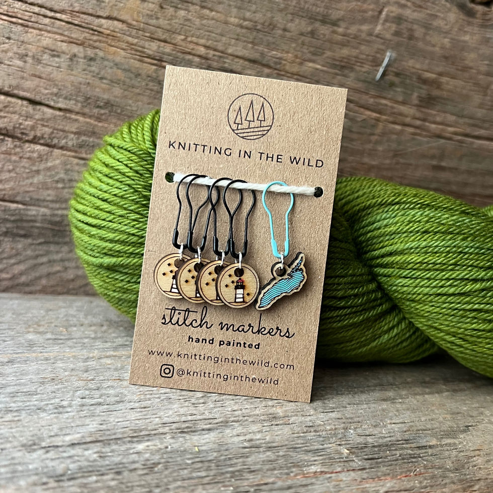 Thumbnail: Lake Ontario Stitch Marker Set - All Types