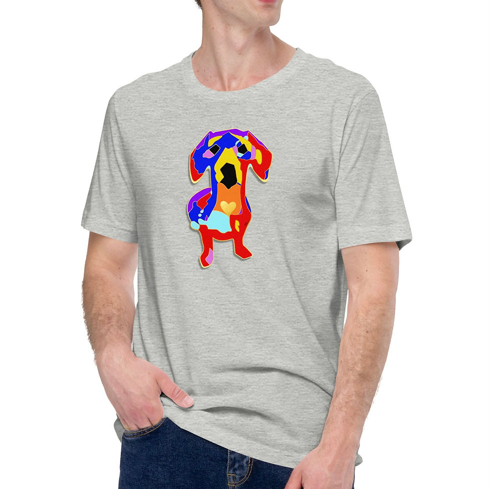 Thumbnail: DACHSHUND Unisex T-shirt
