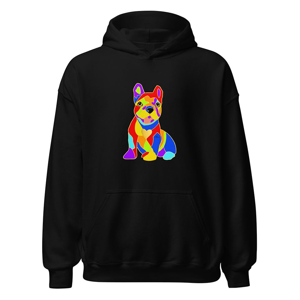 Thumbnail: FRENCH BULLDOG Unisex Hoodie 