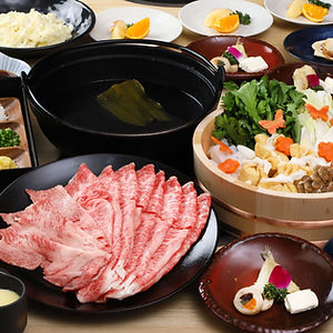 しゃぶしゃぶ 特上コース