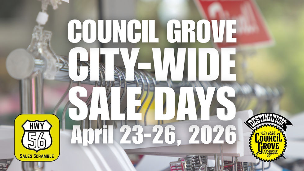 Council Grove City-Wide Sale / HWY 56 Sales Scramble