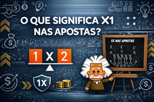 O que significa X1 nas apostas esportivas? Entenda o 1X (dupla chance)