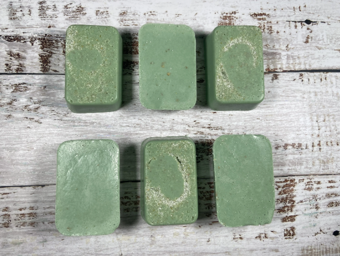 Gritty Rosemary Lemon Bar Soap | 3oz Bar | Invigorating Scent