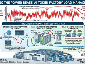 AI data center power management