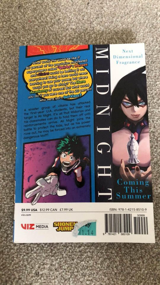 Thumbnail: My Hero Academia, Vol. 3 Manga