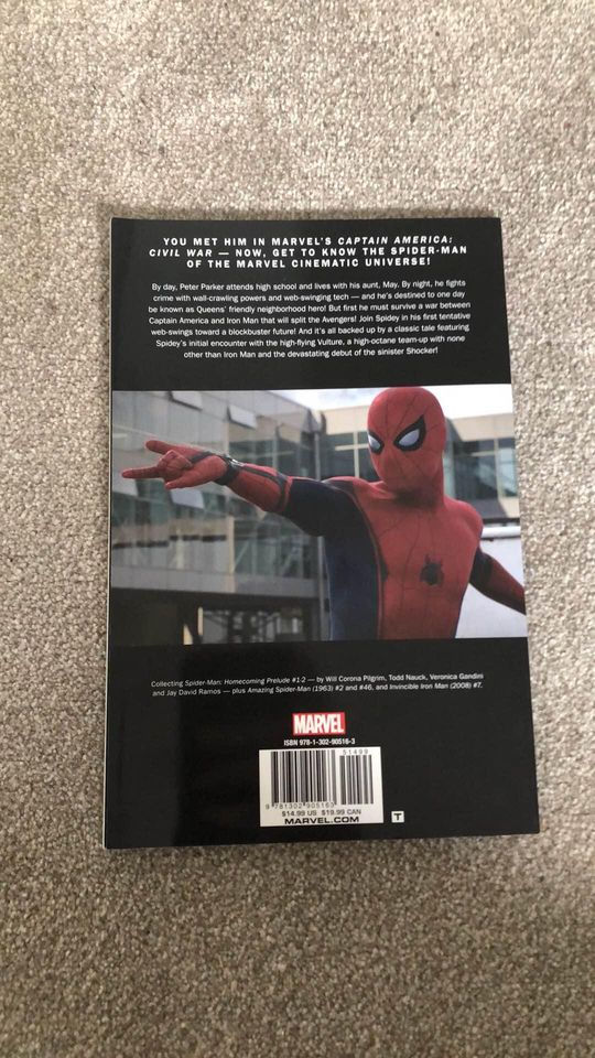 Thumbnail: Spiderman Homecoming Prelude Comic Book