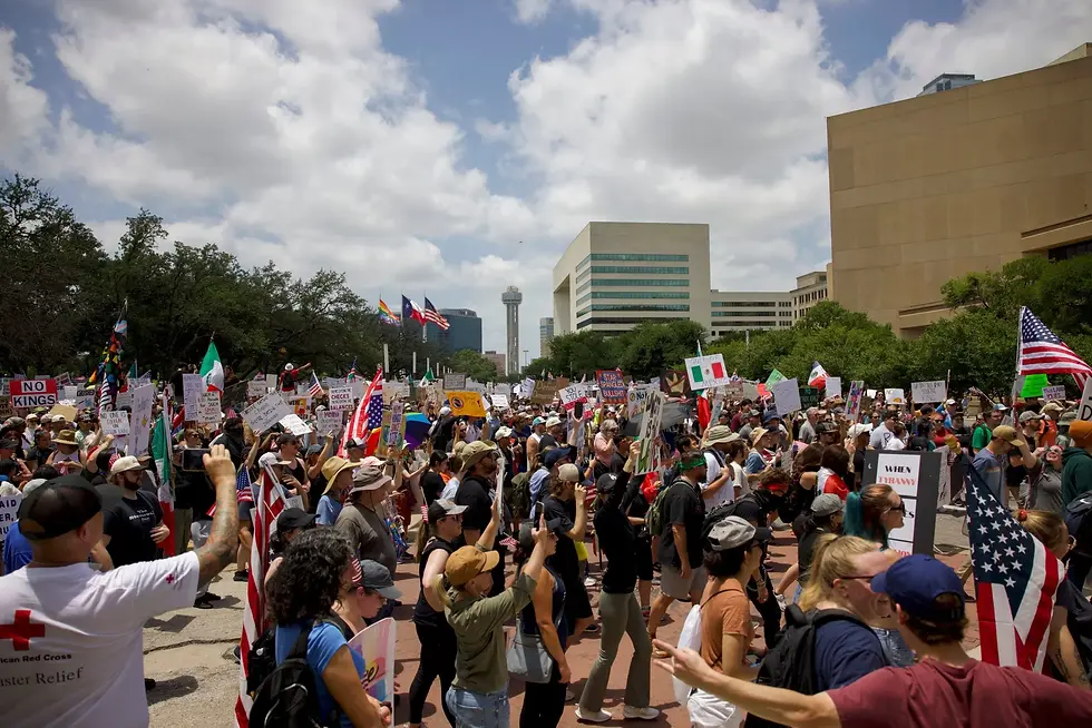 Texas No King Protest