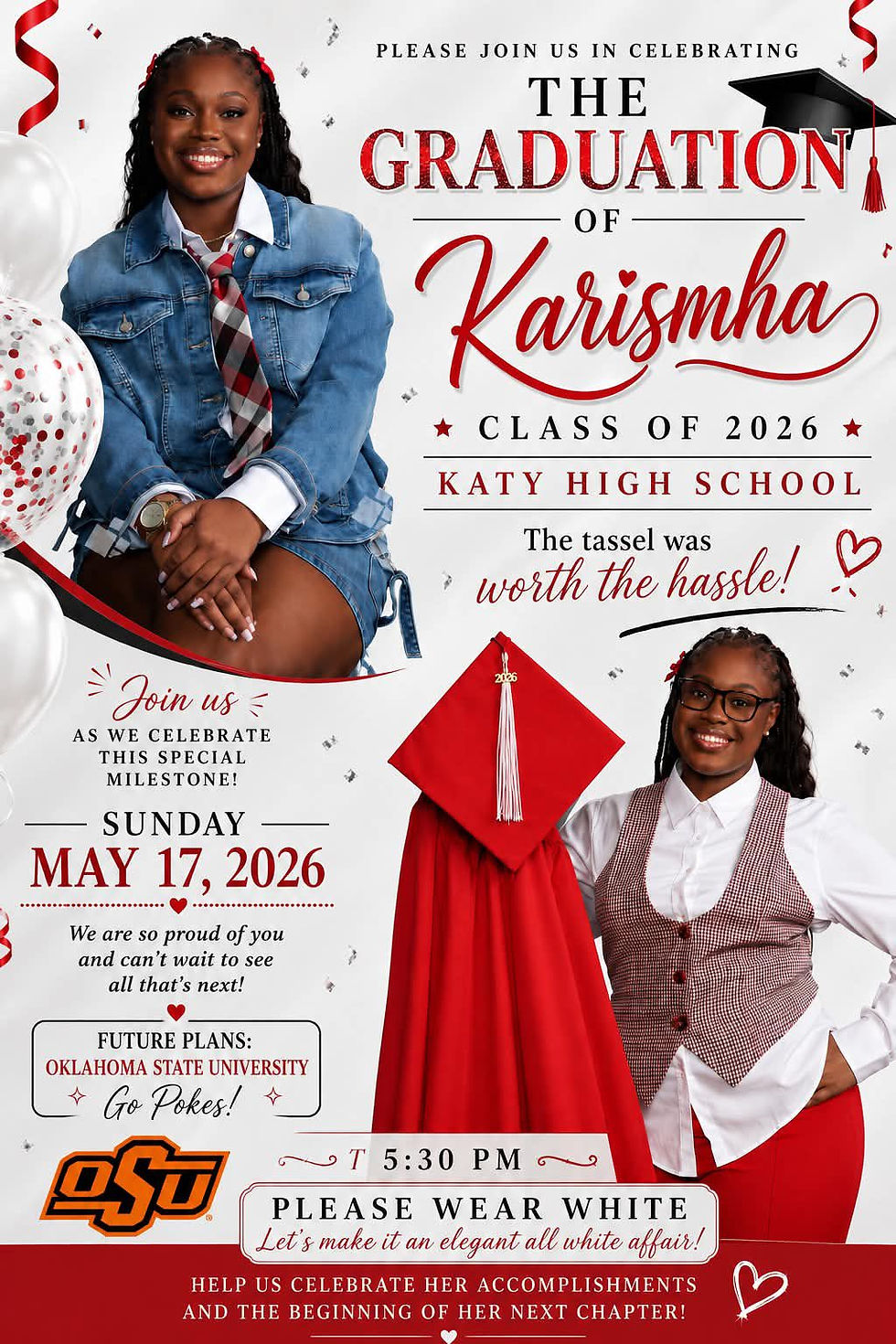 The Graduation of Karismha Lasker