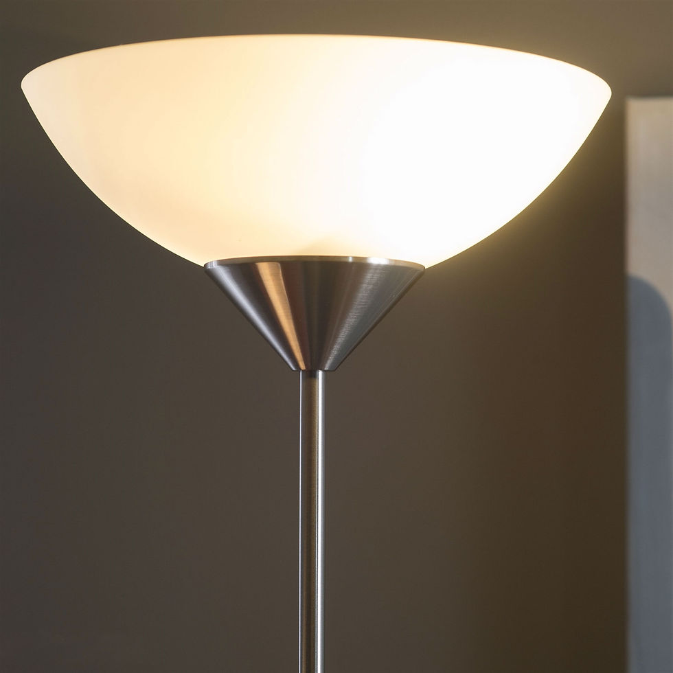 Thumbnail: Modern 71-inch High Floor Lamp with Gooseneck Reading Light
