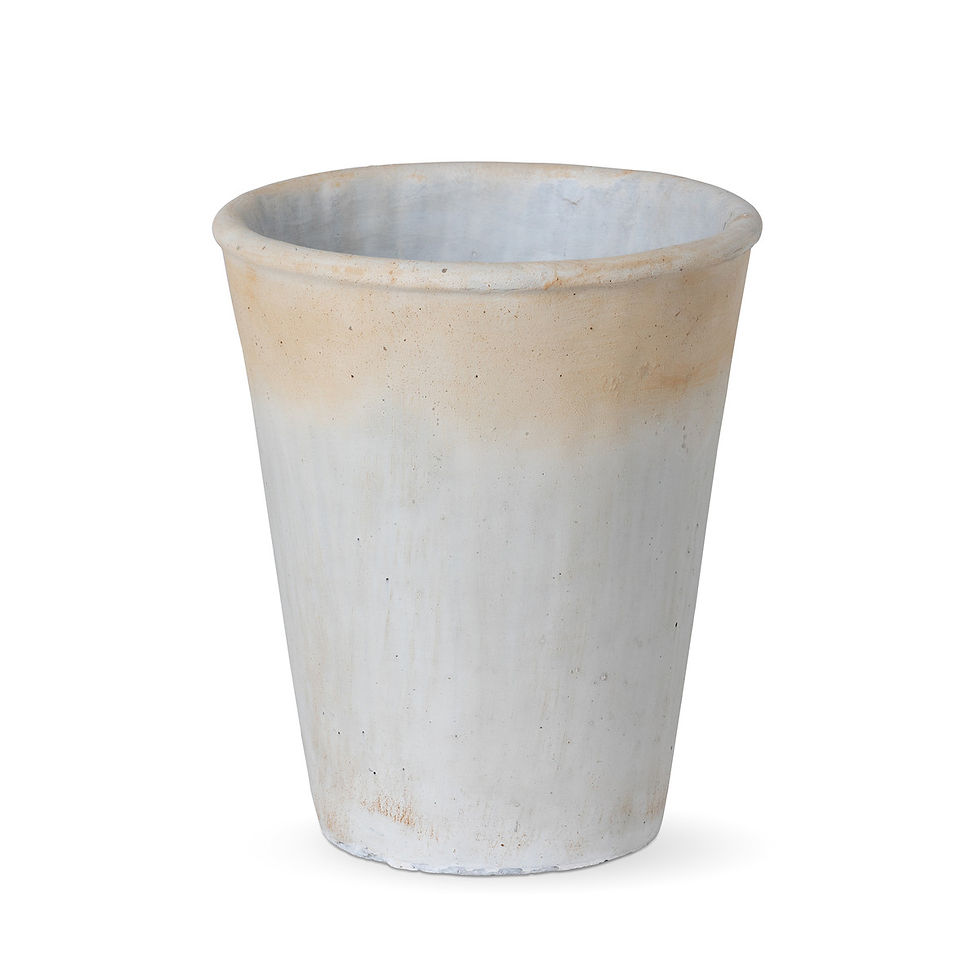 Thumbnail: Distressed Concrete Tall Planter