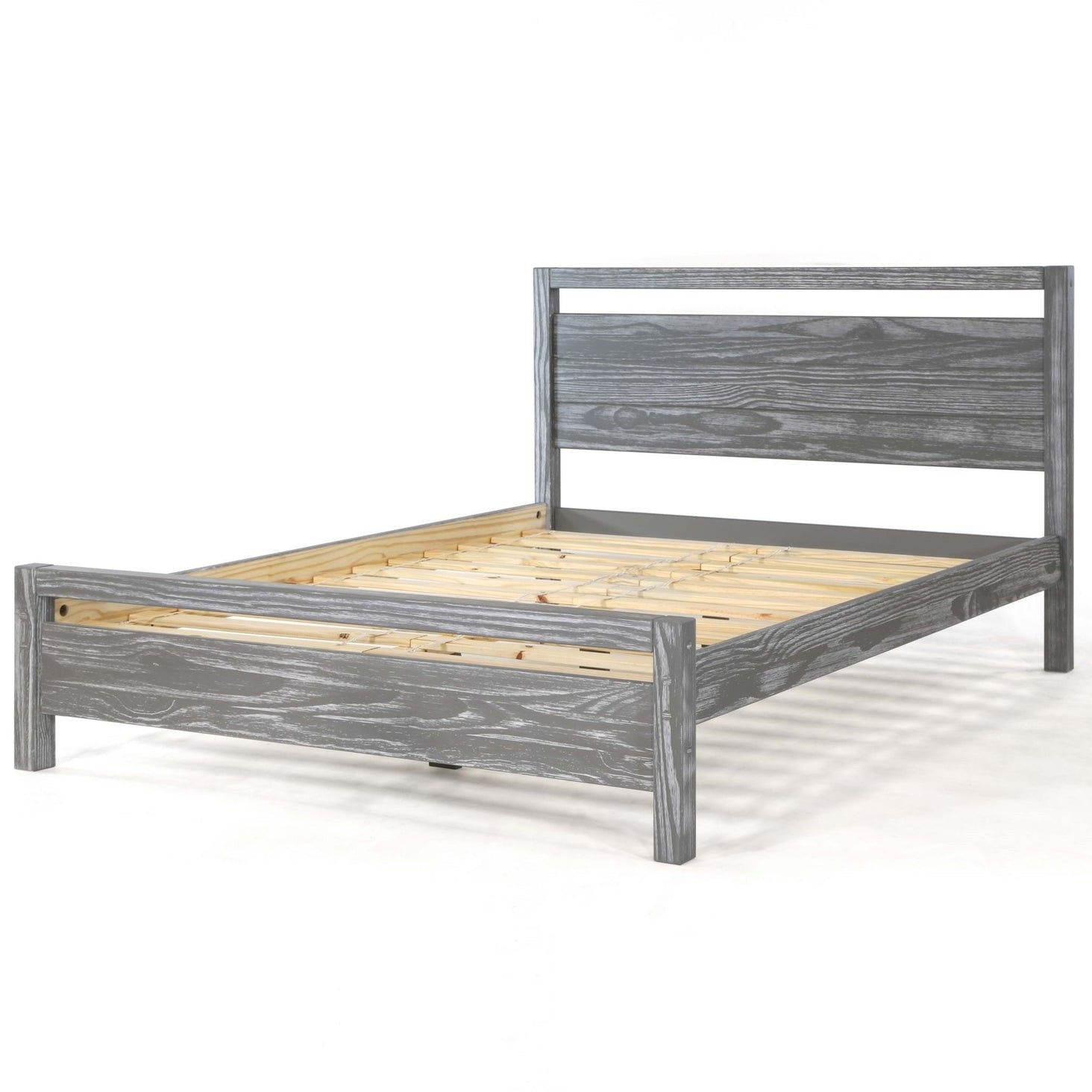 King/Queen Size FarmHouse Traditional Platform Bed