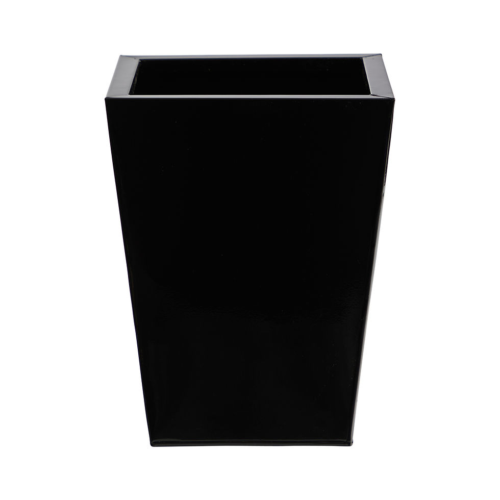 13" Classic Square Metal Planter
