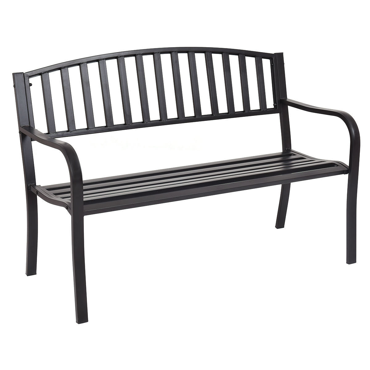 50" Patio Garden Bench Park Yard Outdoor Furniture