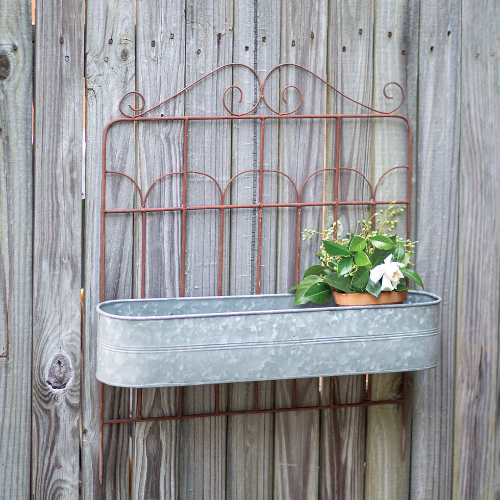 Thumbnail: Garden Fence Planter