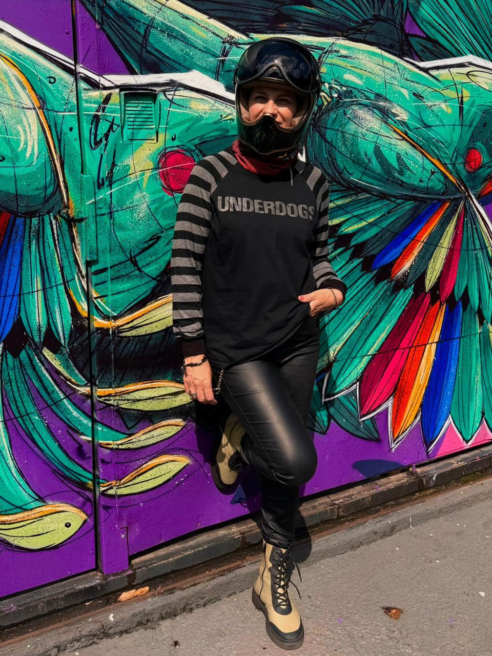 Miniatura: Look motociclista casual