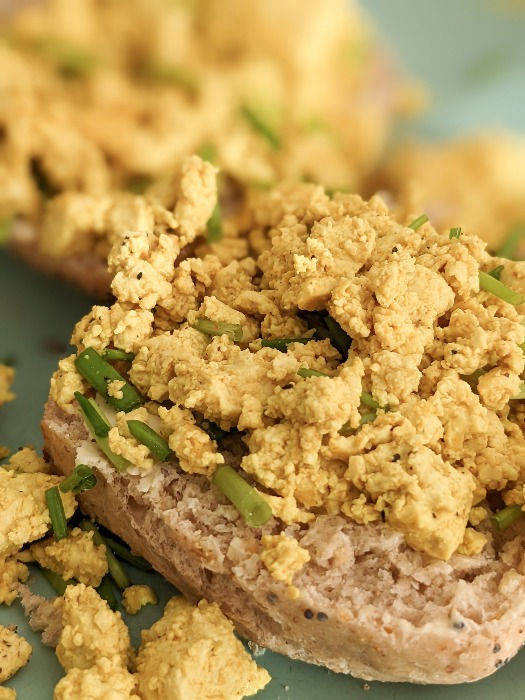Scrambled tofu