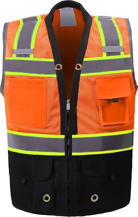 Miniatura: Shine Bright High-Visibility Safety Vest – Chaleco de Alta Visibilidad ANSI