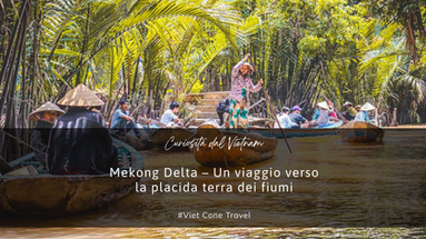 Viaggio nel Delta del Mekong, Vietnam del Sud: paesaggi fluviali, mercati galleggianti all’alba, barche tradizionali, frutta tropicale, gastronomia locale e musica "don ca tai tu"