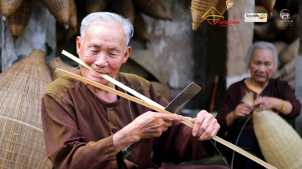 L’arte tradizionale dell’intreccio a Hung Yen