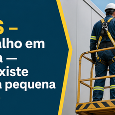 DDS: Escadas portáteis — subir com segurança exige planejamento