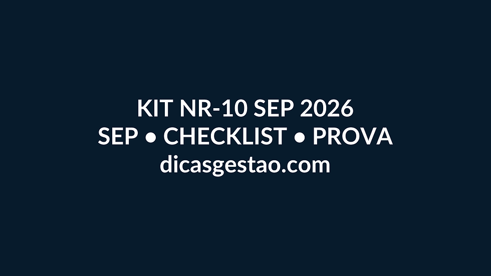 Lista de Presença + Certificado para Treinamento NR-10 SEP: Modelos Grátis