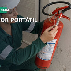 Capa CHECKLIST para Extintor Portátil
