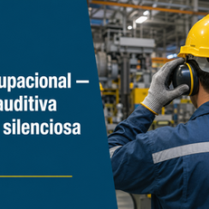 DDS: Ruído ocupacional — a perda auditiva pode ser silenciosa