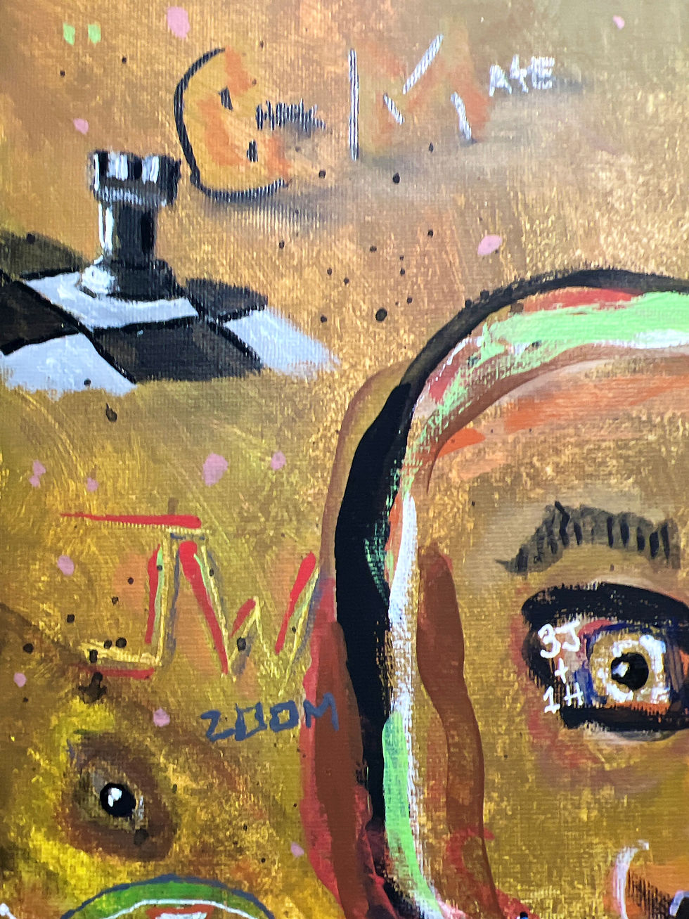 Thumbnail: “Who”s your Daddy”  inspired  by Michael Robinson Sr  (11x14)