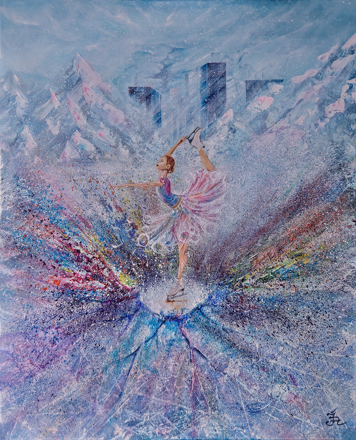 Balerin | 80 x 100 Cm | Tuval Üzeri Akrilik | 2026