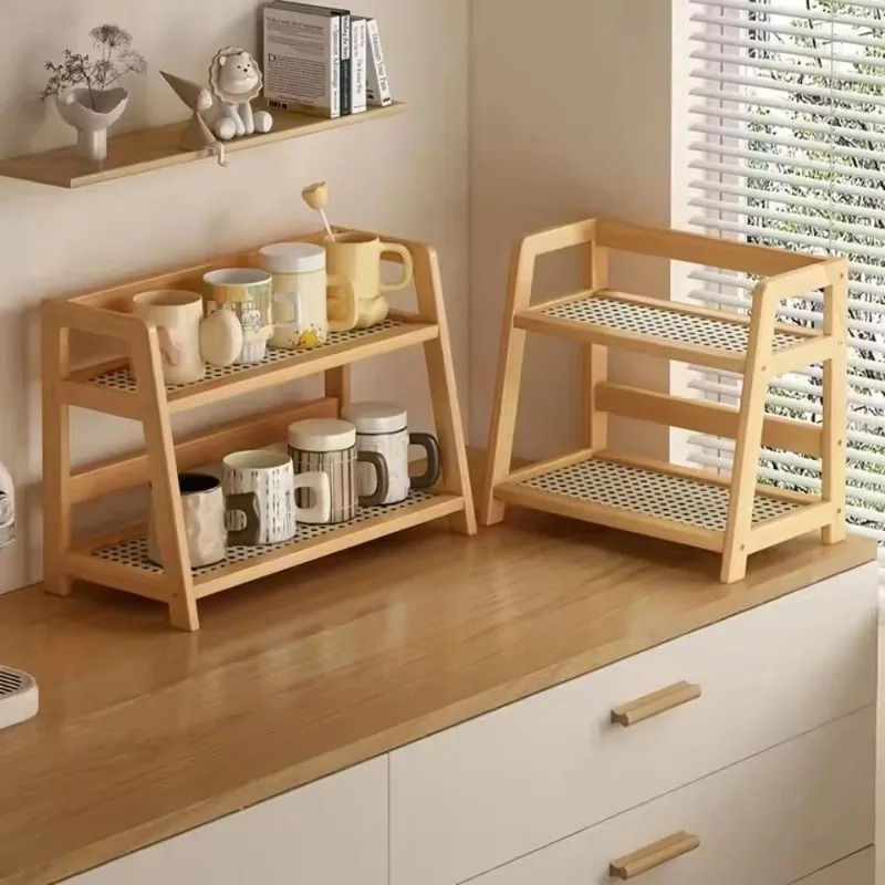 The Nordic Tiered Bamboo Organizer