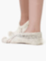 Thumbnail: Handknitted Soft & Warm Ankle Socks in Pure Sheep Wool, Pangong