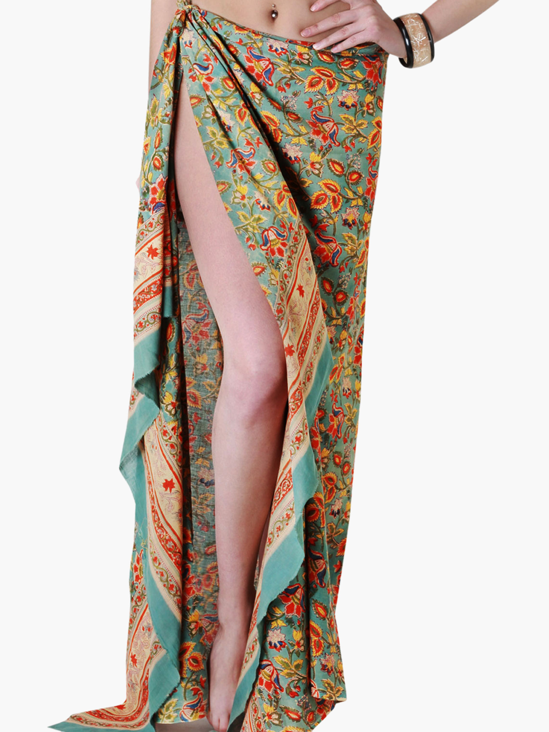 Bahama Blues Pure Cotton Voile, Sarong