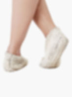 Thumbnail: Handknitted Soft & Warm Ankle Socks in Pure Sheep Wool, Pangong